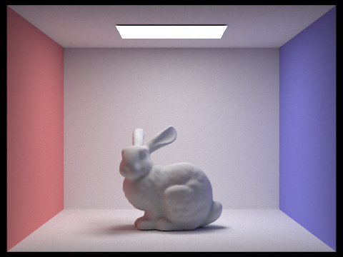 Bunny Noise-free Rendering